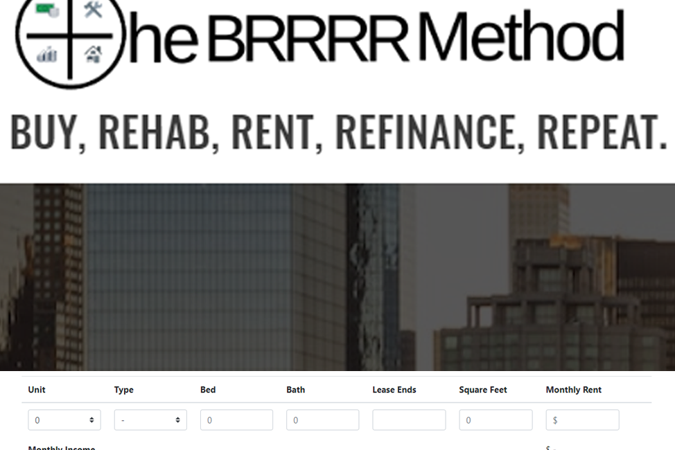 Dynamic finance web form | PHP | Javascript