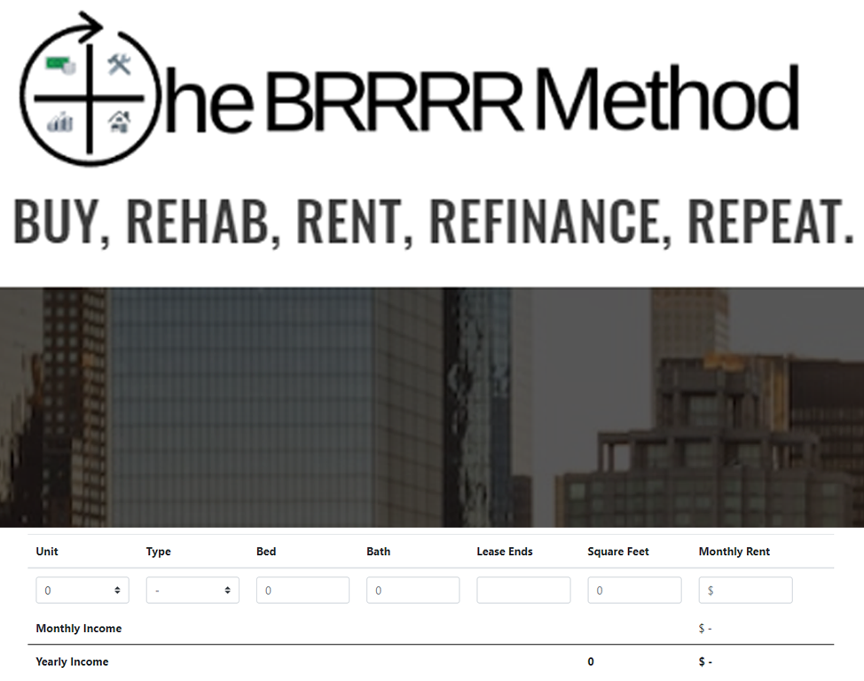 Dynamic finance web form | PHP | Javascript